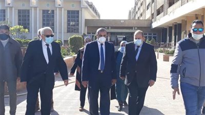 المحرصاوي يتفقد المدن الجامعية.. ويطالب بسرعة الانتهاء من أعمال الصيانة اللازمة