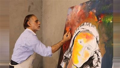 ختام معرض (ثلاثة في مرايا اللون) بجاليري 