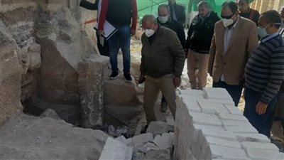 ترميم آثار البهنسا بالمنيا 