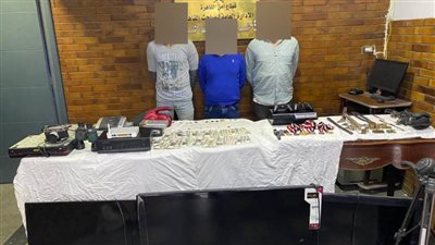  ضبط تشكيل عصابي تخصص في سرقة المساكن بالقاهرة