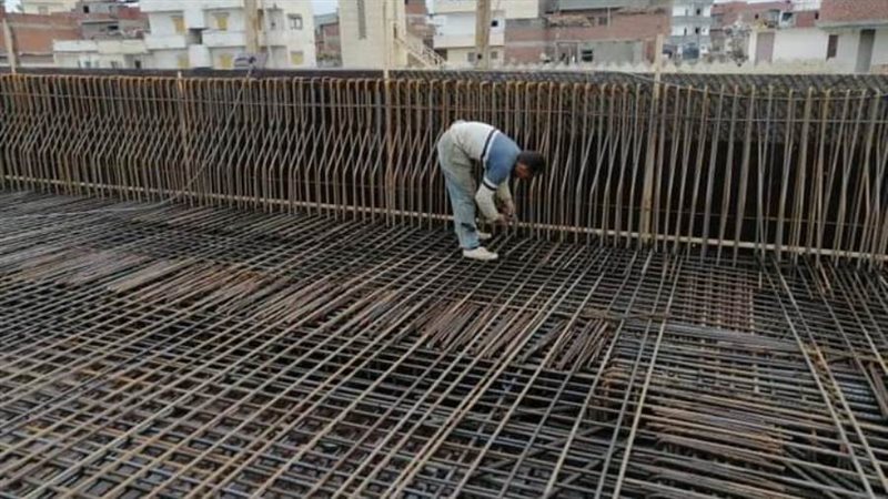 استكمال رصف الكبارى