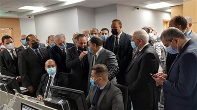 وزير المالية ومحافظ بورسعيد يتفقدان المركز اللوجيستي بميناء بورسعيد