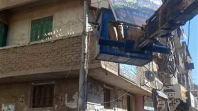 حملات مكبرة لرفع الإشغالات والإعلانات غير المرخصة بالشرقية