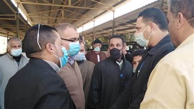 حملات مكبرة لمتابعة التزام الركاب والسائقين بارتداء الكمامة بالبحيرة 