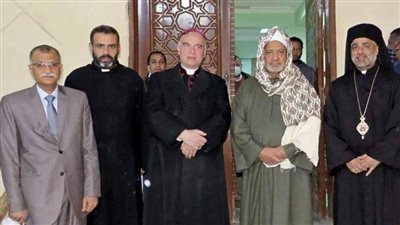  سفير الفاتيكان يلتقي الإمام الطيب شيخ الأزهر