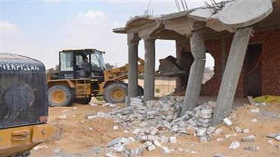 الإسماعيلية ..استمرار إزالة التعديات واسترداد الأراضي