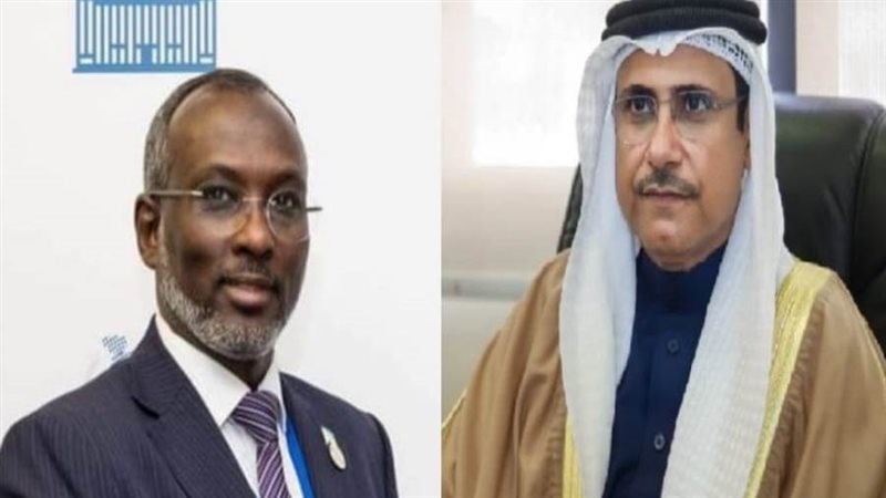 العسومي ووفد لـجيبوتي