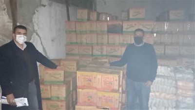 ضبط 744 زجاجة زيت و400 كيلو سكر سلع تموينية قبل تهريبها للسوق السوداء بالبحيرة