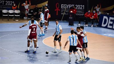  قطر تفوزعلى الأرجنتين بنتيجة 26 - 25 