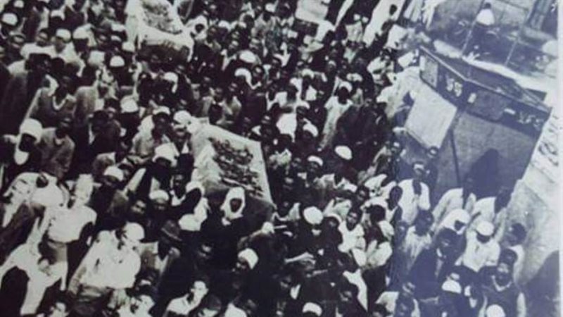 جنازة شهداء معركة