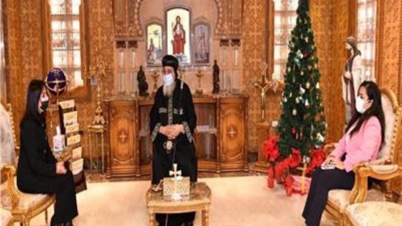 البابا تواضروس يستقبل