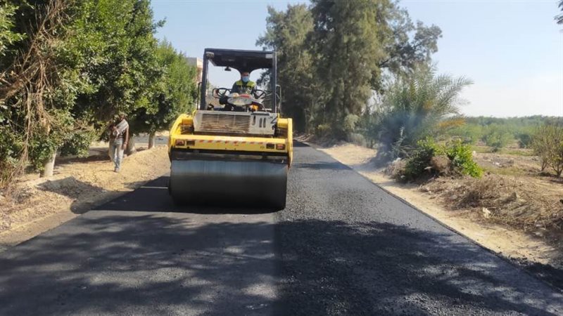 رصف الطرق بالبحيرة