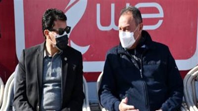 صبحي والخطيب يشهدان المران الأخير للأهلي قبيل سفره للمشاركة بكأس العالم للأندية