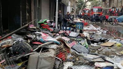 عاجل| ضبط مرتكب واقعة حريق شارع التوفيقية بالقاهرة