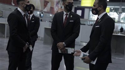 مونديال الأندية..بعثة الأهلي تجرى مسحة كورونا في المطار