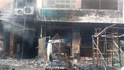 حبس المتهم بحرق سوق التوفيقية 4 أيام على ذمة التحقيق