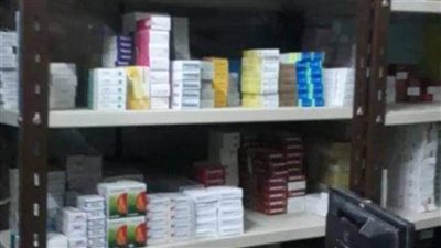 ضبط مخزن للأدوية غير مرخص خلال حملات رقابية بالمنيا. 