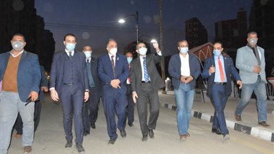محافظ الغربية يتفقد تطوير ميدان المحطة والسيد البدوي وكورنيش طنطا