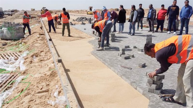 تنفيذ المشروعات بالمنطقة