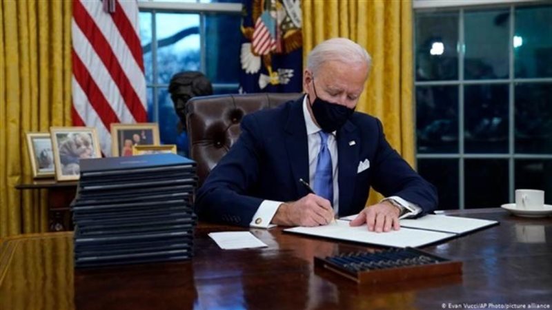 الرئيس الأمريكي جو