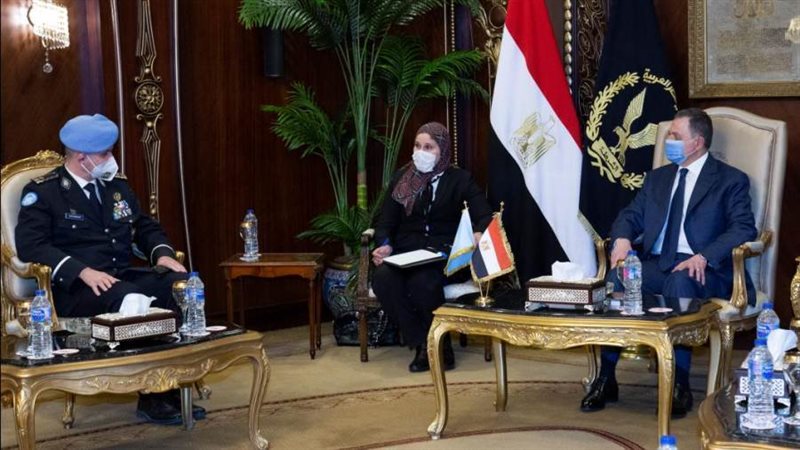 وزير الداخلية والمستشار