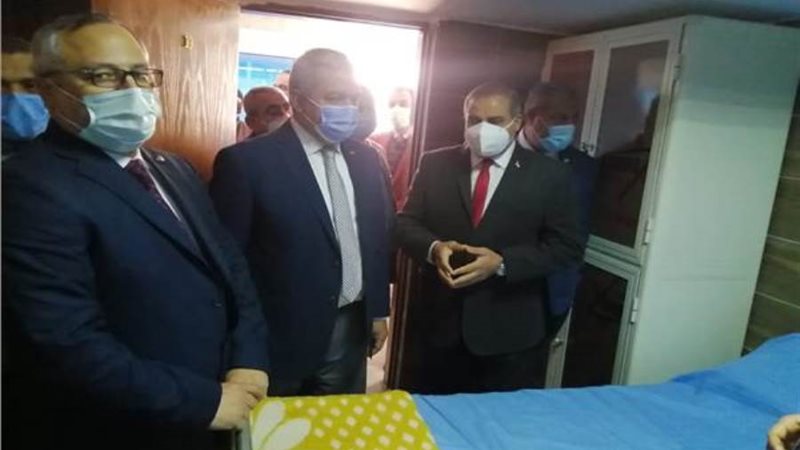 المحرصاوي يفتتح سكن