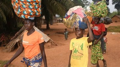 مفوضية اللاجئين: أكثر من 200 ألف نازح بإفريقيا الوسطى 