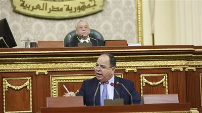 وزير المالية أمام 