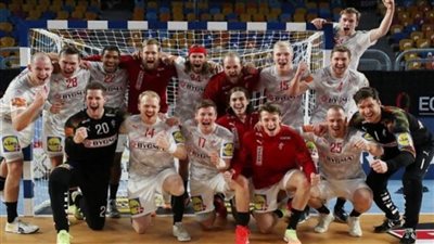  بعثة منتخب الدنمارك حامل لقب مونديال اليد تغادر القاهرة