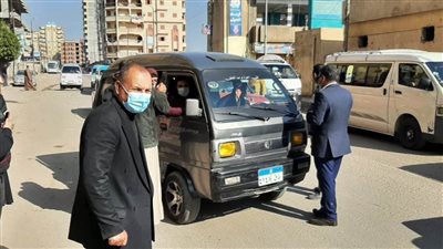 توقيع الغرامة على 100 مخالف لعدم ارتداء الكمامة بالبحيرة