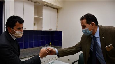 جولة لوزير الشباب في الطب الرياضي بمدينة نصر