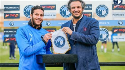 رمضان صبحي لاعب الشهر في بيراميدز