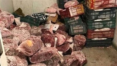ضبط 45 طن لحوم ودواجن فاسدة بالقناطر الخيرية 
