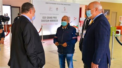 سفير مصر بالمغرب يزور بعثة منتخب الرماية 