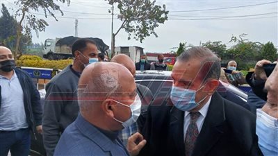 محافظ كفر الشيخ يستقبل وزير النقل لتفقد المرحلة الاولى من طريق مزدوج 