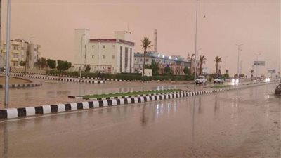 سيول متوسطة فى وسط سيناء