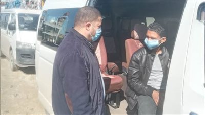 توقيع الغرامة على 15 مخالفا لعدم ارتداء الكمامات بوادي النطرون