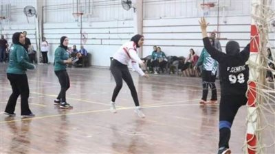 فريق سيدات يد الزمالك يفوز على سموحة في الدوري