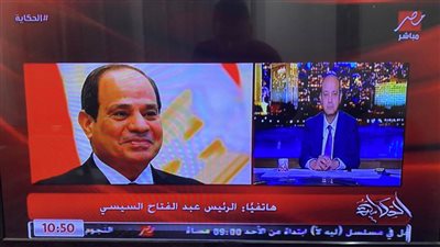 تعرّف على سبب مداخلة الرئيس السيسي لبرنامج 