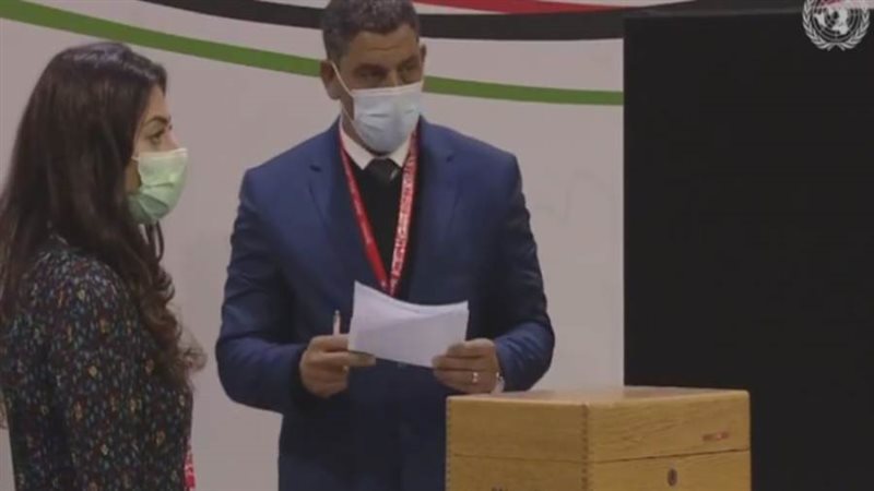 أثناء التصويت