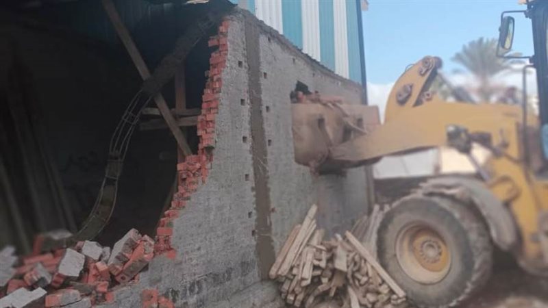 ازالة المبانى المخالفة