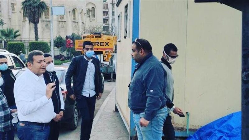 النائب شكرى يتابع