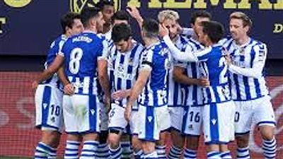  ريال سوسييداد يستعيد توازنه بالفوز على قادش