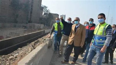 محافظ القليوبية يتفقد أعمال تطوير وتوسعة الطريق الدائري بشبرا الخيمة