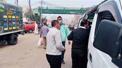 رفع ٤٨٨ حالة إشغال وتحرير  ١٠٢ مخالفة عدم ارتداء الكمامات بالبحيرة