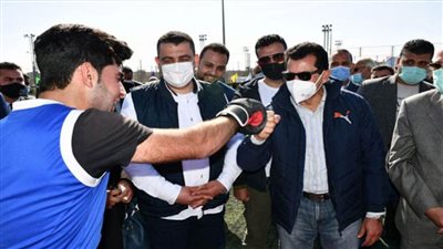 وزير الرياضة يشهد انطلاق المعسكر الثامن للاعبي المشروع القومي للموهبة والبطل الأولمبي