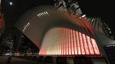 إضاءة العديد من المعالم في مدينة نيويورك بمناسبة العام القمري الصيني الجديد