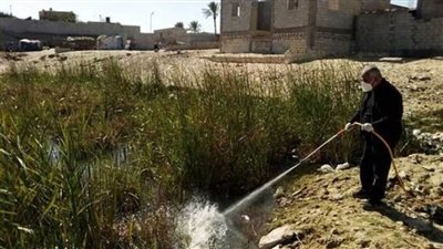 فريق مكافحة ناقلات الأمراض وملاريا العريش يواصل الترصد الحشرى