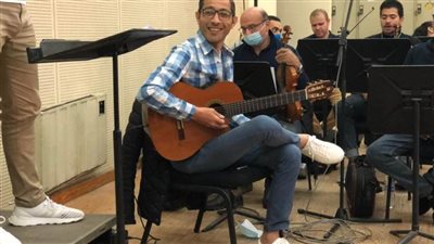 العازف وحيد ممدوح يحتفل بعيد الحب بالمسرح الكبير لدار الأوبرا