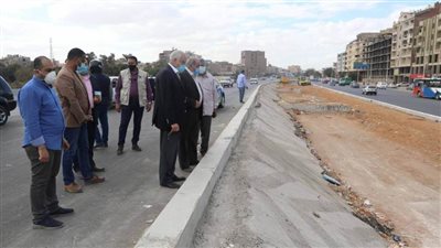 قرار من محافظة الجيزة  لتسهيل حركة المرور بطريق المنصورية